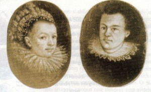 Kepler & Barbara Gattin, sua primeira esposa