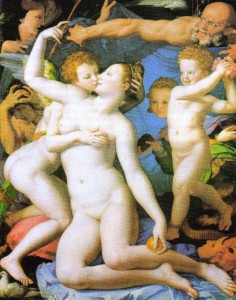 Vênus e Cupido; de Bronzino, The National Gallery of London